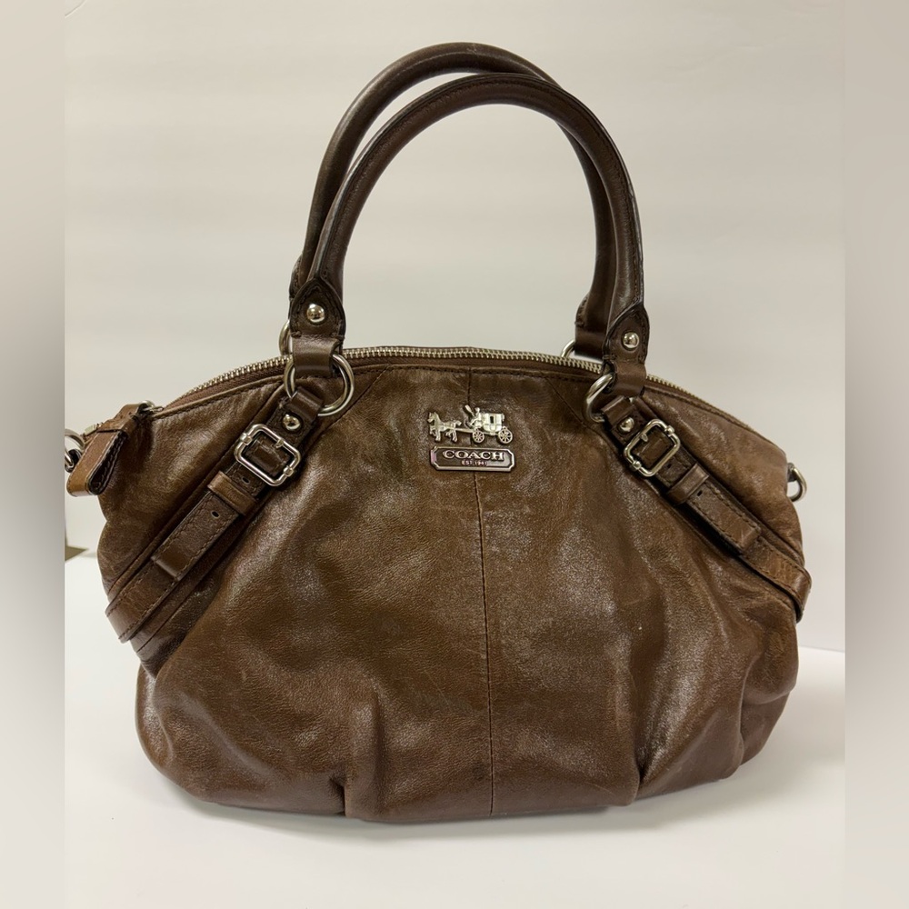 Coach - Vintage - Madison Sophia - Brown Leather